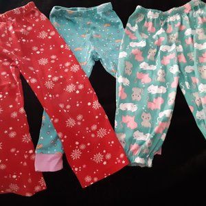 3 pairs sleep pants